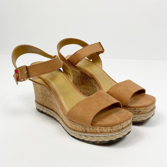 Steve Madden Shoes Cool Steve Madden Junee Tan Wedge Sandal